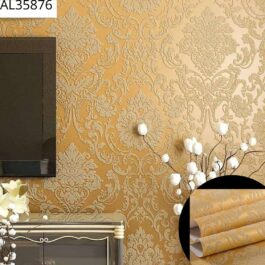 3D damask Interior Wallpapers.