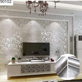 3D damask Interior Wallpapers.